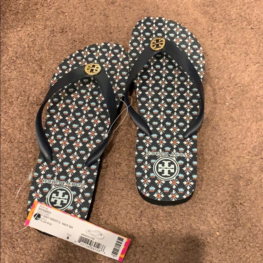 Tory Navy Burch Sandals